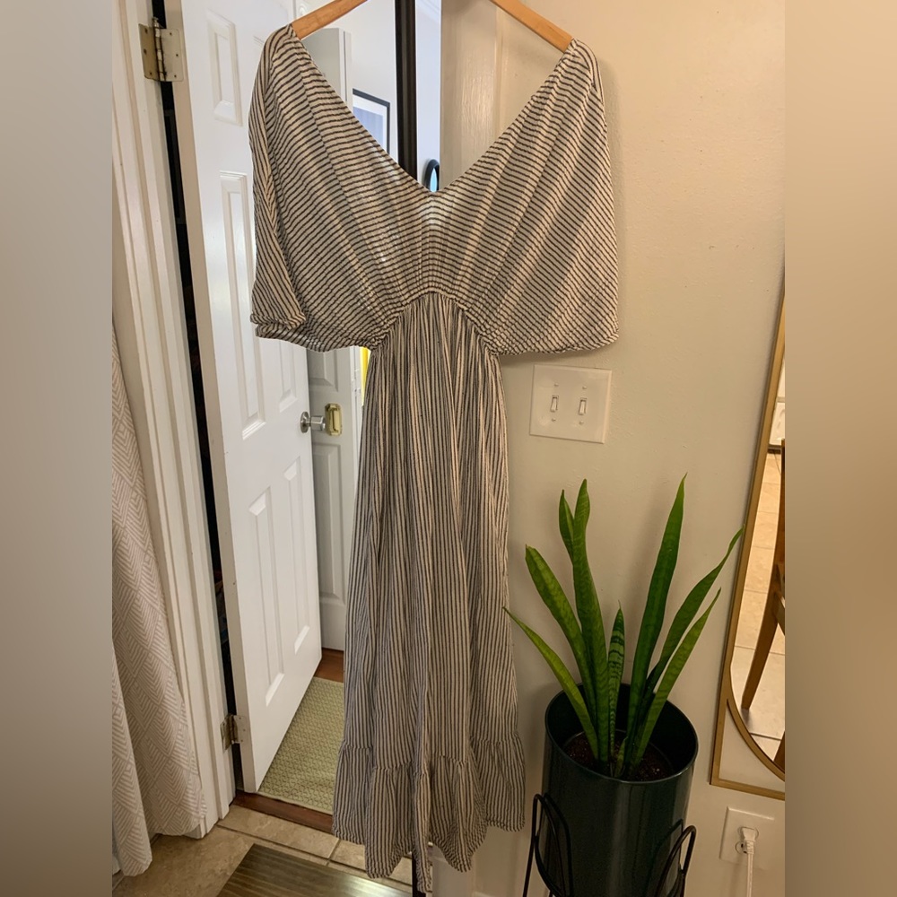 Striped Maxi Sundress